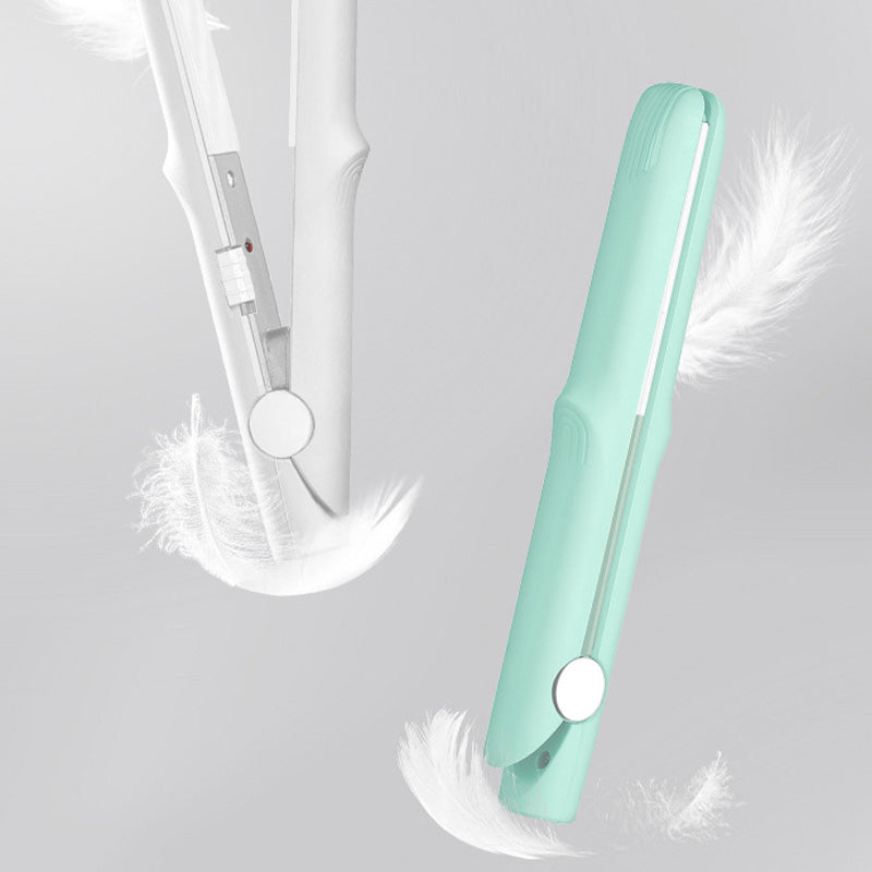 🎁Het utförsäljning 50% RABATT⏳2-i-1 Mini Locktång & Plattång Hårstyler