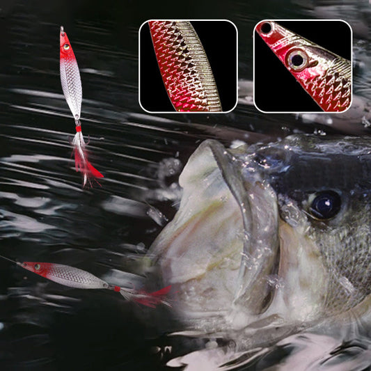 🚣 "S-Form Järnplatta – Fånga Fisk Varje Kast! 🎣🔥"