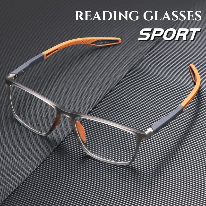 Sportglasögon för män Ultra-Light Anti-Blue Light Presbyopic Glasses