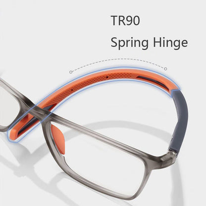 Sportglasögon för män Ultra-Light Anti-Blue Light Presbyopic Glasses