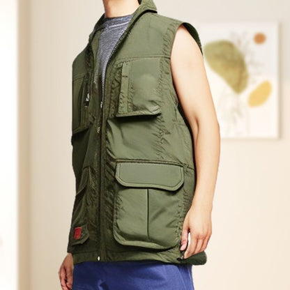 Outdoor Fishing Quick-dry Zipper Vest with Multi-pockets（55% OFF）
