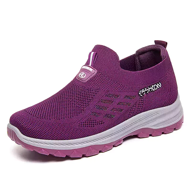 👟 60% RABATT! 🦶 Fly Stickad Vävd Ortopedisk Sko med Stöd För Hålfoten – Andningsbar, Stötdämpande & Perfekt För Hela Dagars Komfort 👣