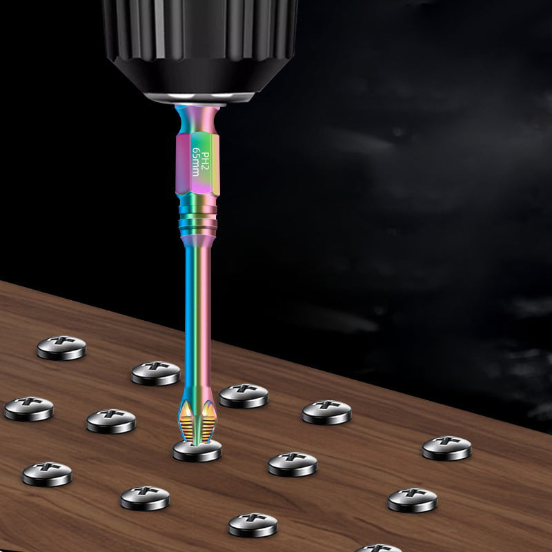 Kraftfullt, slitstarkt och halkfritt magnetiskt skruvmejselhuvud