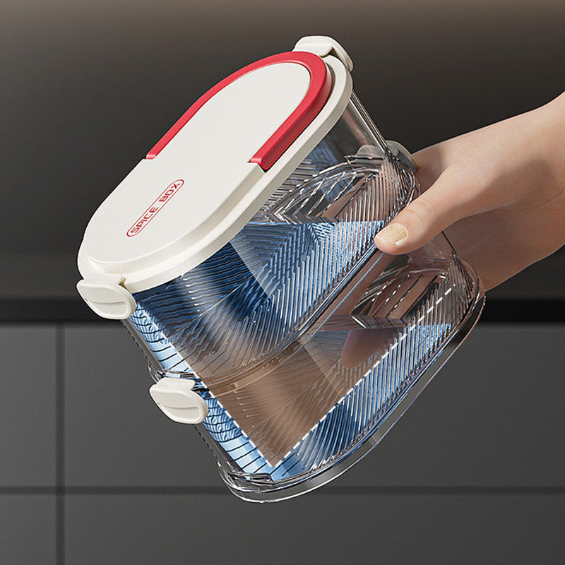 🔥 50% RABATT! 🫙 Förseglad Kryddförvaring i Flera Lager – Lufttät, Rymdsnål & Genomskinlig för Överskådligt Köksförråd 🌶️✨📦