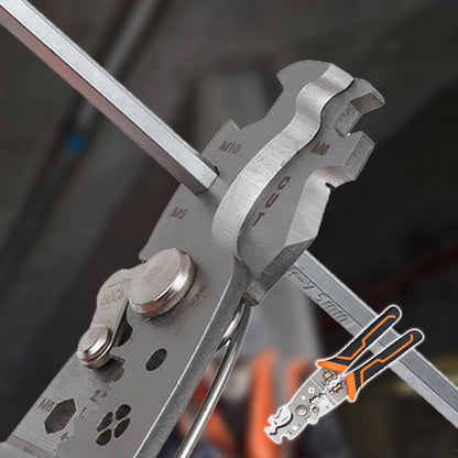 Multifunktionell avbitartång och krymptång