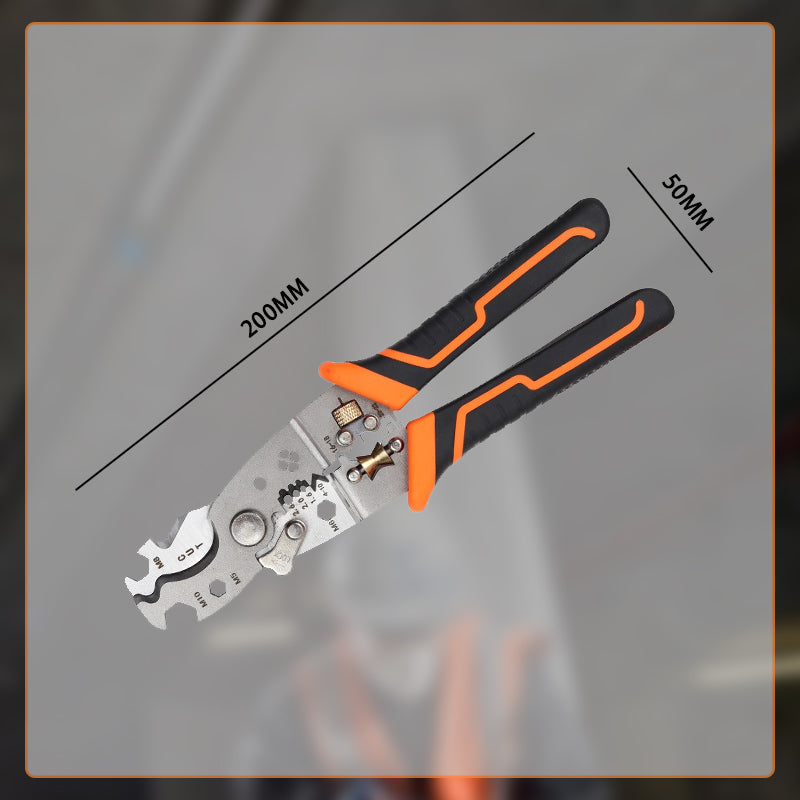 Multifunktionell avbitartång och krymptång