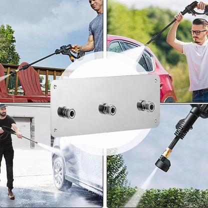 Väggmonterad kanonhållare av skumplast med 1/4” snabbkoppling