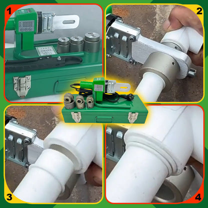 Mini varmlim maskinuppsättning med digital display