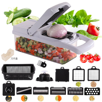 ✈️Fri leverans✈️Flerfunktions grönsaksskärare | 15-delars set🥗（🔥50% rabatt）