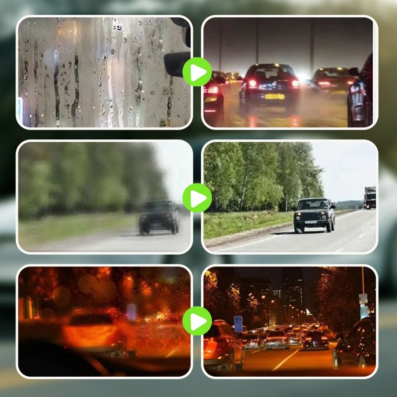🎁Köp 2, få 1 gratis (3 stycken) 🚗Borste för rengöring av oljefilm för fordon.