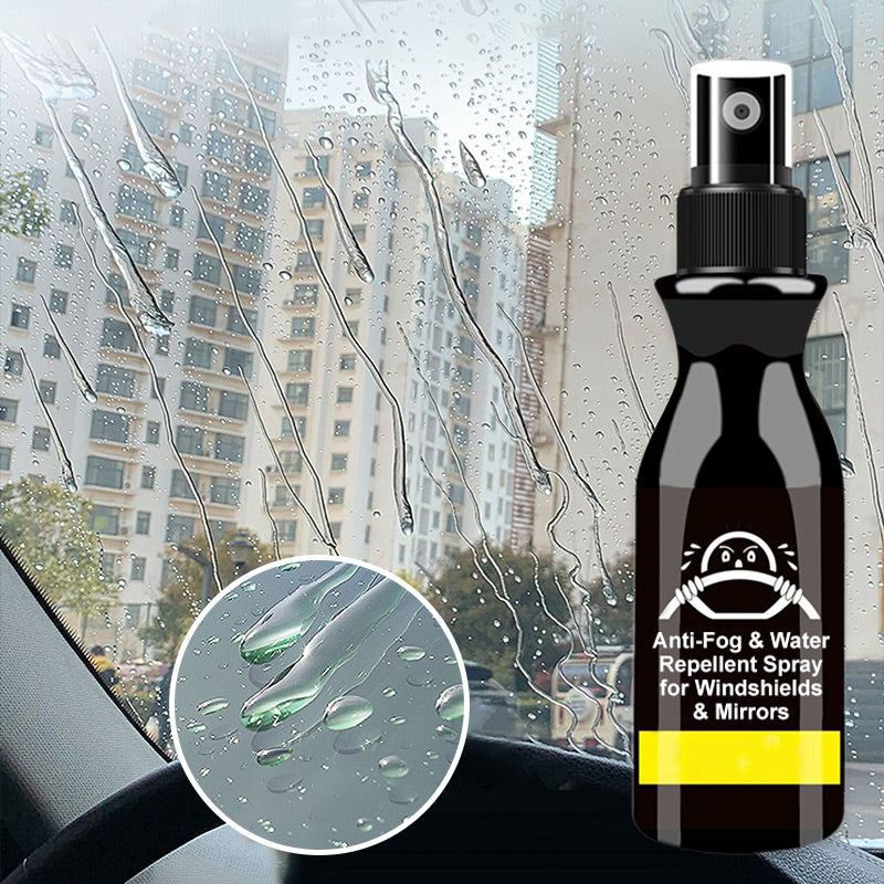 🔥Köp 2 få 1 gratis 🔥Anti-imma och Vattenavvisande Spray för Vindrutan och Speglar