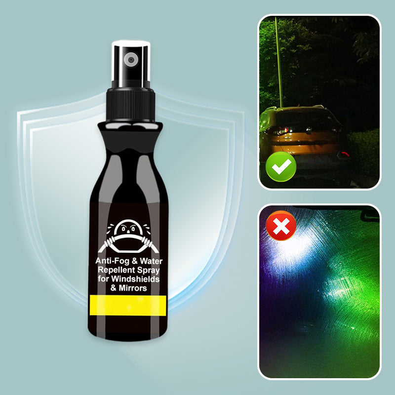 🔥Köp 2 få 1 gratis 🔥Anti-imma och Vattenavvisande Spray för Vindrutan och Speglar