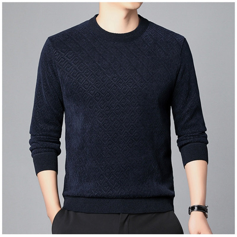 Thickened Crew Neck Sweater för män