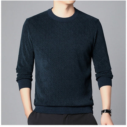 Thickened Crew Neck Sweater för män