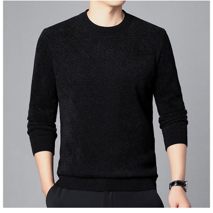 Thickened Crew Neck Sweater för män