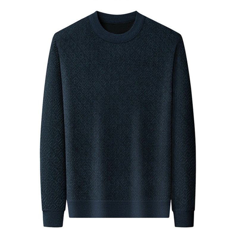 Thickened Crew Neck Sweater för män