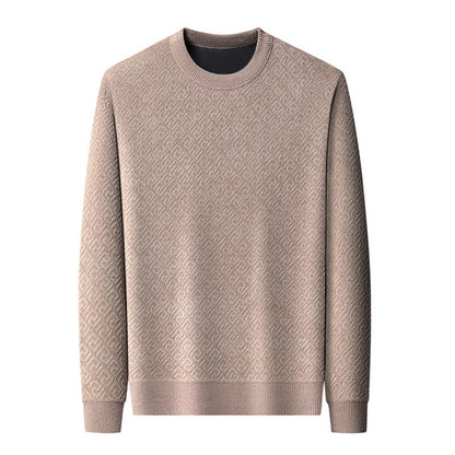 Thickened Crew Neck Sweater för män