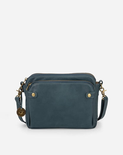 👜 60% RABATT! ✨ Läder Crossbody & Clutch Set – Lätt, Flera Fack & Tidslös Design för Vardag och Kväll 👜