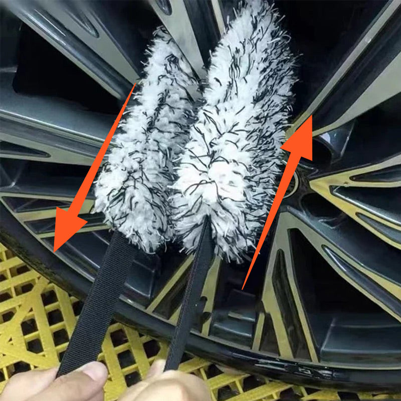 Avtorkning av hjulnav i ultramjuk mikrofiber