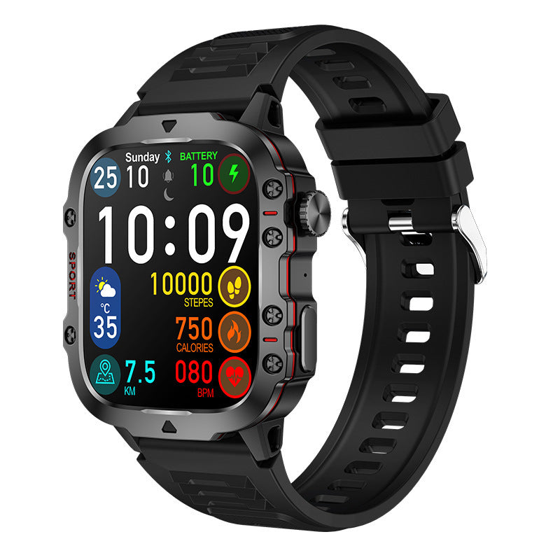 🔥Robust smart klocka för utomhusbruk - 100+ sportmodi⌚️
