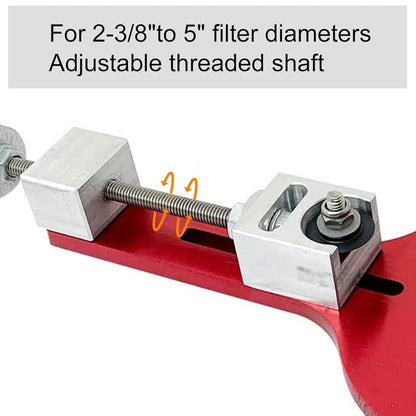 Oljefilteravbitare Skärverktyg Filterområde 2-3/8"-5”