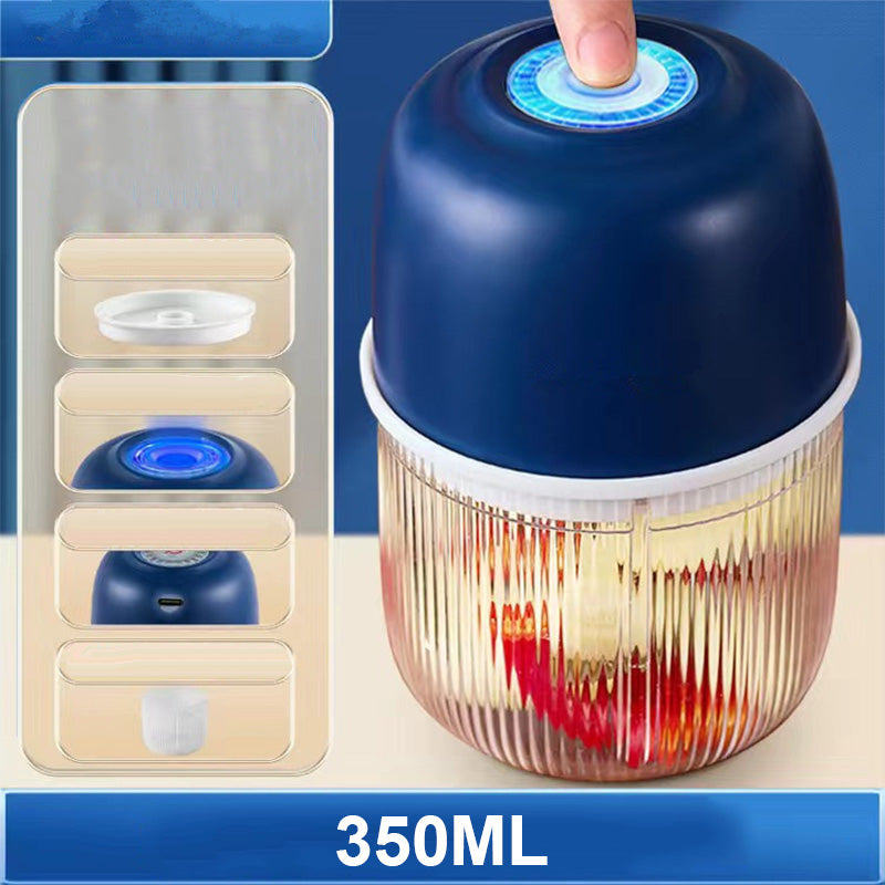 ⏳ Begränsad tid: Tillsammans med 50-60% rabatt på andra favoriter!🔥Sladdlös multifunktionell mini elektrisk vitlökshackare