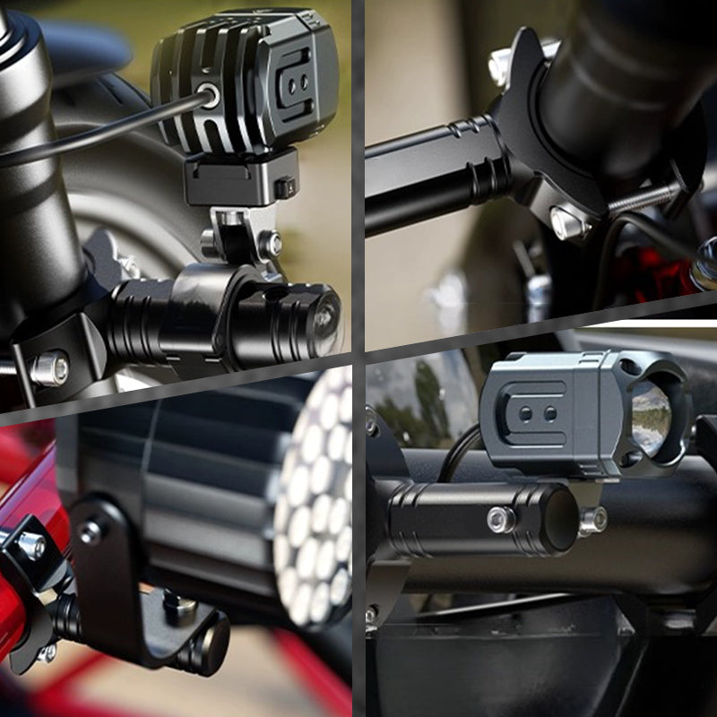 Universella Motorcykel Ljus Fästen Set