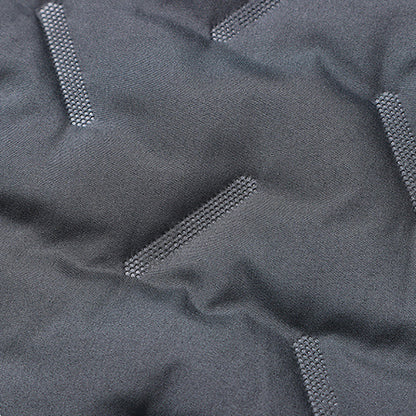 Få 49% rabatt Mäns kviltad vinterjacka med fuskpälsfoder