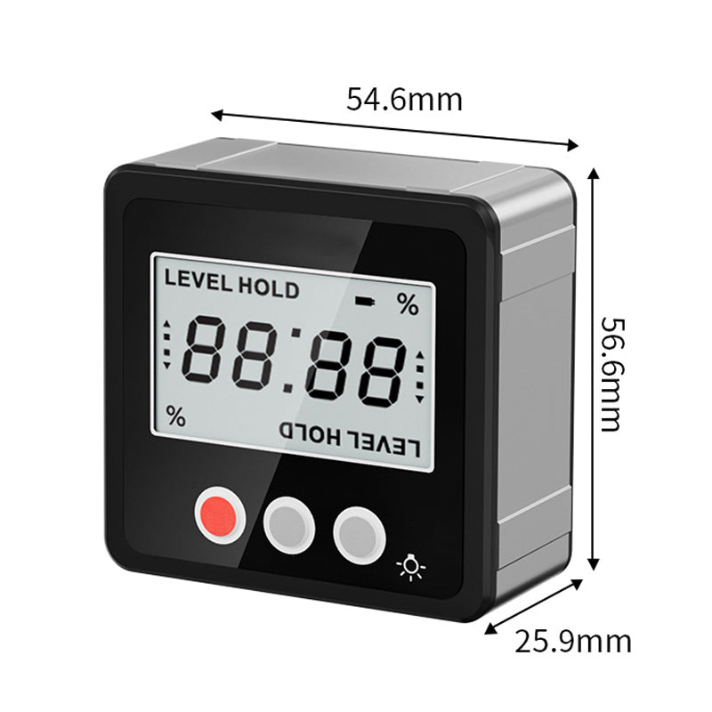 Magnetisk Laser Digital Vattenpass Vinkelmätare
