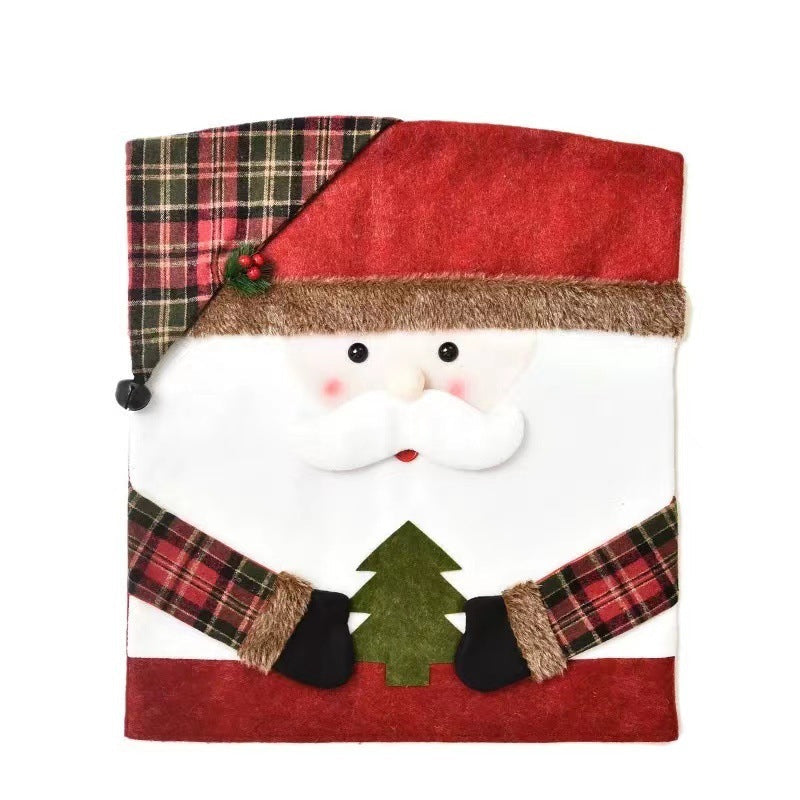 💥Rea 50% rabatt🎅- Dekoration tecknad stolsöverdrag