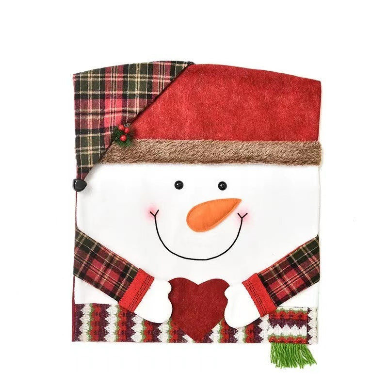 💥Rea 50% rabatt🎅- Dekoration tecknad stolsöverdrag