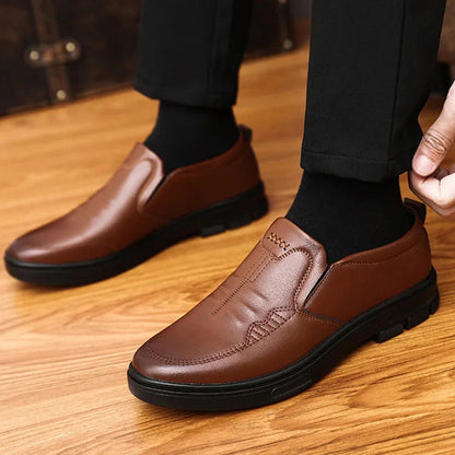 💝【Gåva till mannen】✨Business Casual Loafer med mjuk sula för män