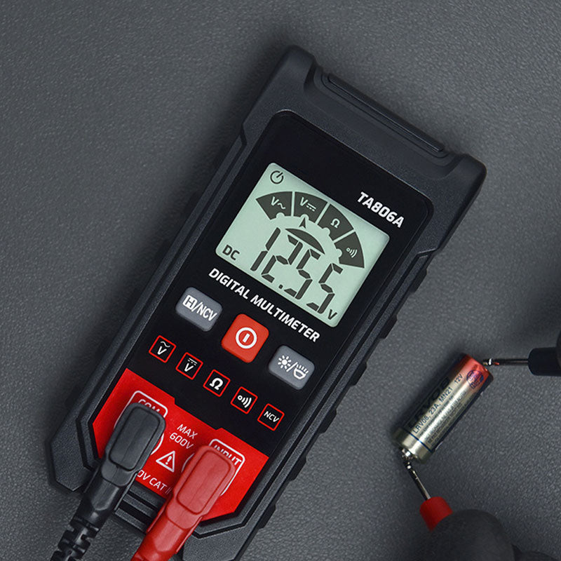 🔥50% rabatt 🎁 Kompakt digital multimetertestare med automatisk igenkänning