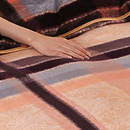 4 delar tryck mysiga täcken sängkläder uppsättningar