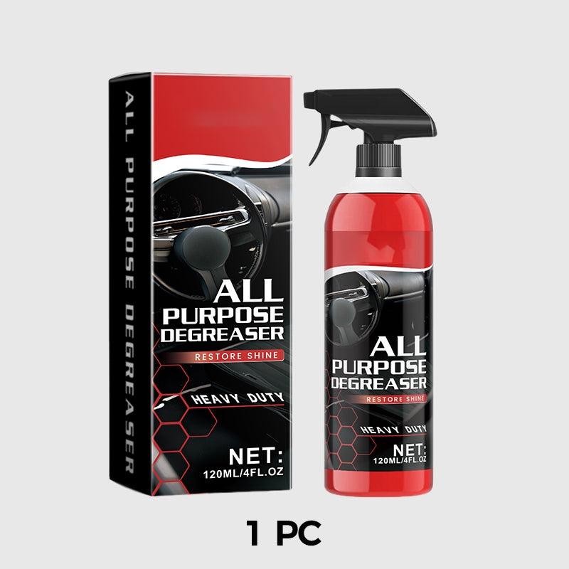 Spray med fläckrengöringsmedel för bilens interiör och exteriör för alla ändamål