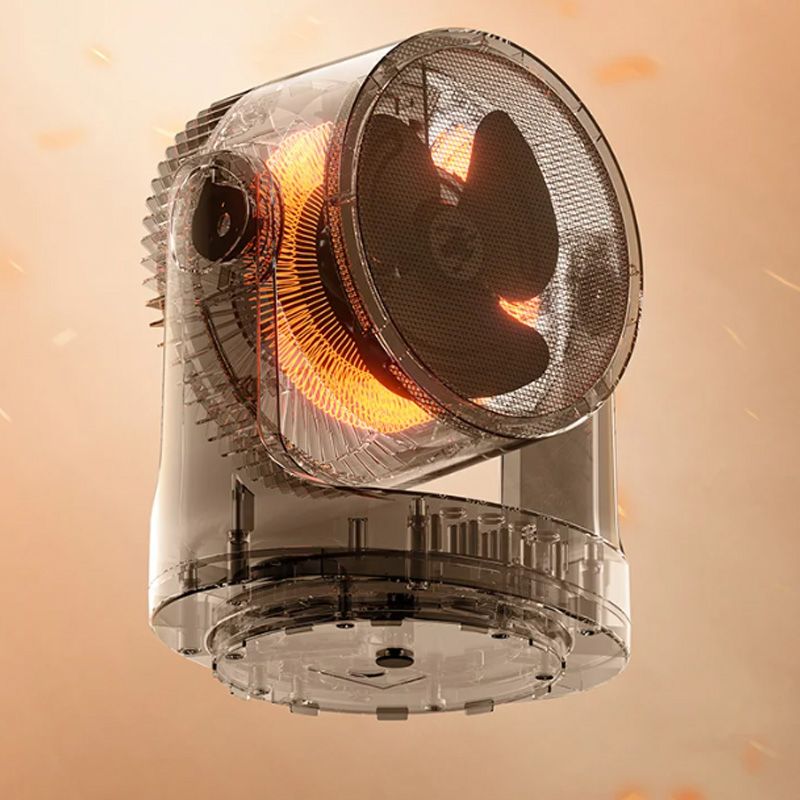 🔥400 W bärbar varmluftsbluff med oscillering