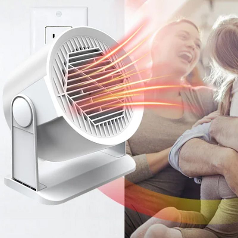 🔥400 W bärbar varmluftsbluff med oscillering