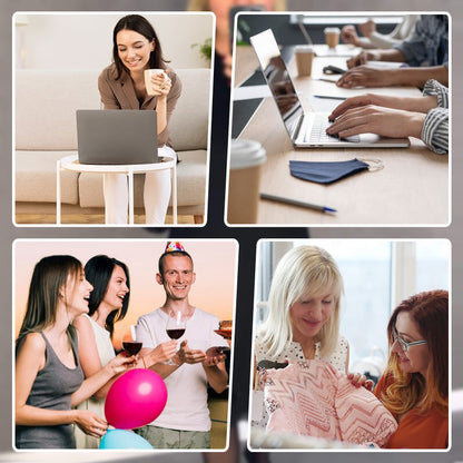 👗 60% RABATT! 💎 ENFÄRGAD STRASSKLÄNNING - Elegant Rund Halsringning med Glittrande Detaljer, Perfekt för Fest och Särskilda Tillfällen, Bekväm och Smickrande Passform 🌟✨