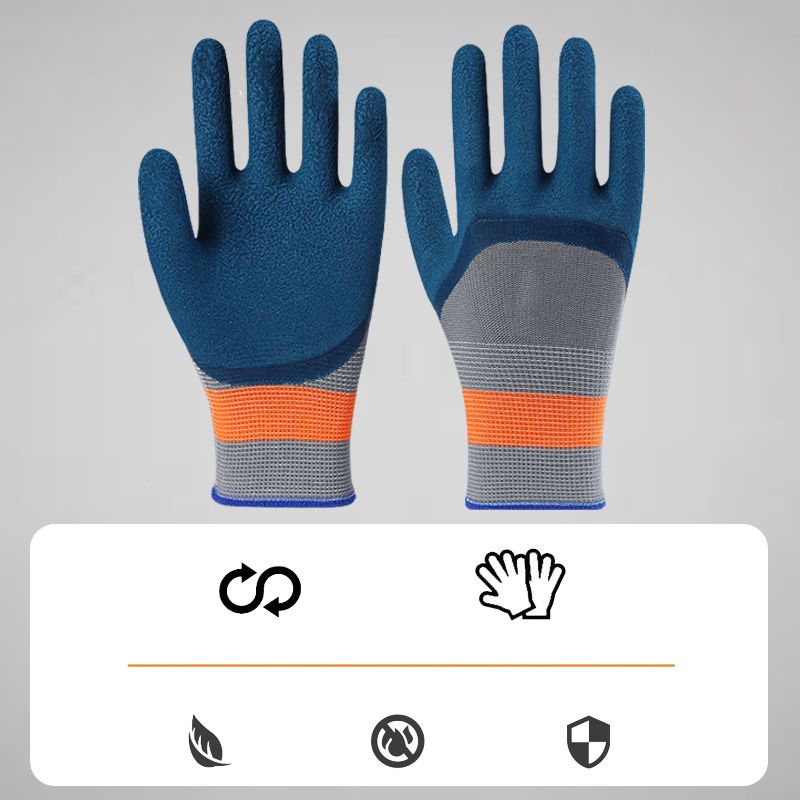 🧤 50 % RABATT NU! 💪 Slitstarka arbetshandskar av gummi (12-pack)– hållbar, rivfast & halksäker – perfekt för bilreparation, bygg och trädgård 🛠️