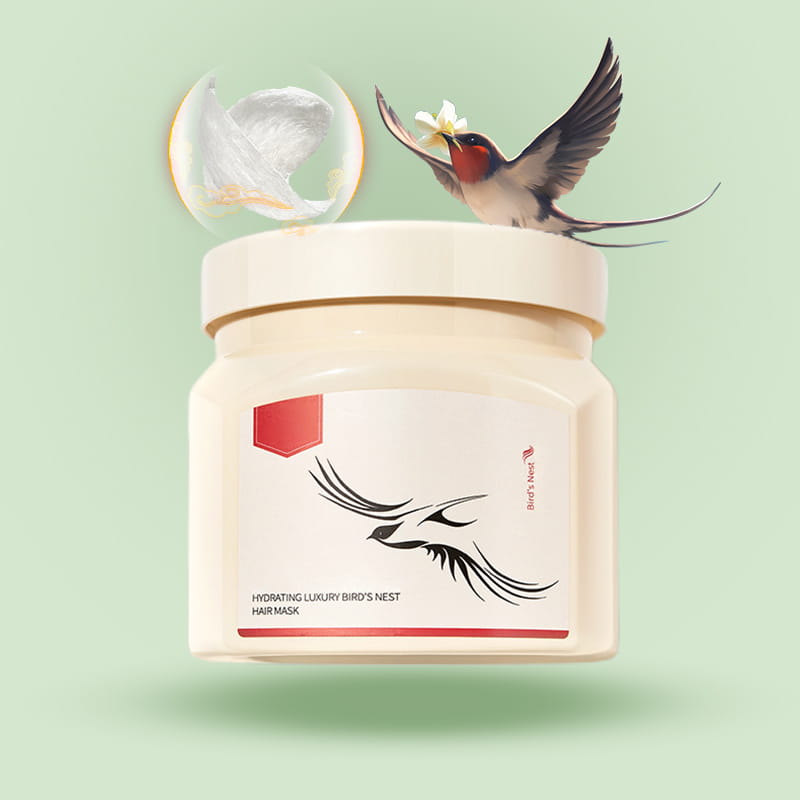 Hydrating Swallow Bird Nest Hair Repair Mask