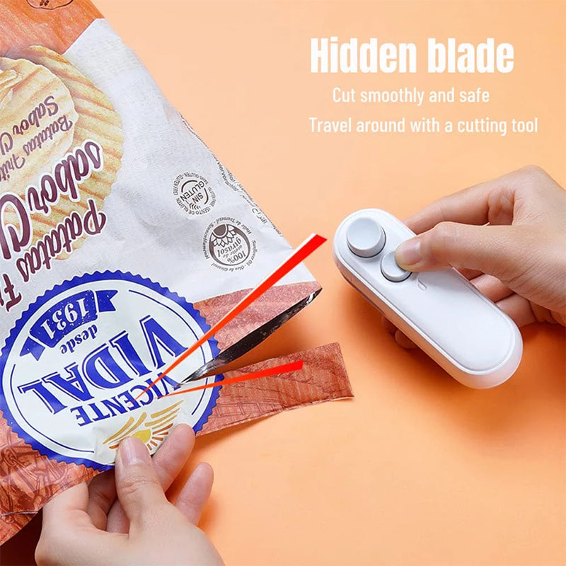 Mini Handhållen Chipspåsförslutare