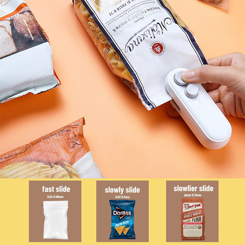 Mini Handhållen Chipspåsförslutare