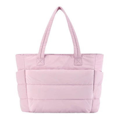 ✨Begränsad tid – 50% rabatt⏰👜 Lättviktig puffig tygväska（🔥het försäljning🔥）