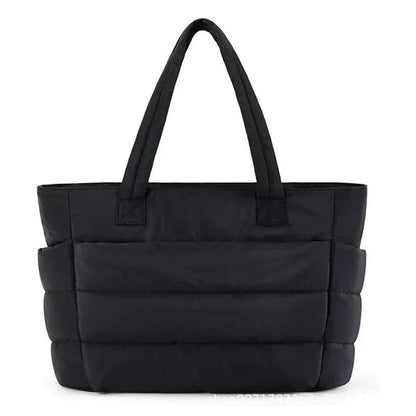 ✨Begränsad tid – 50% rabatt⏰👜 Lättviktig puffig tygväska（🔥het försäljning🔥）