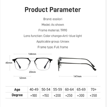 🔥Begränsad tid 50% rabatt🔥Fashion Anti-blue Light Läsglasögon