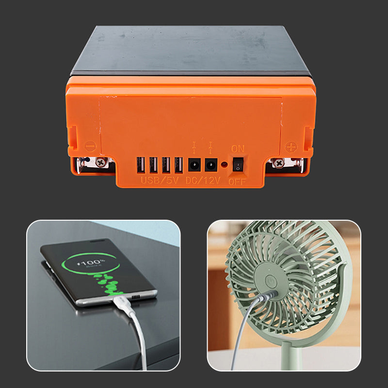 Blybatteri till USB Power Bank-omvandlare