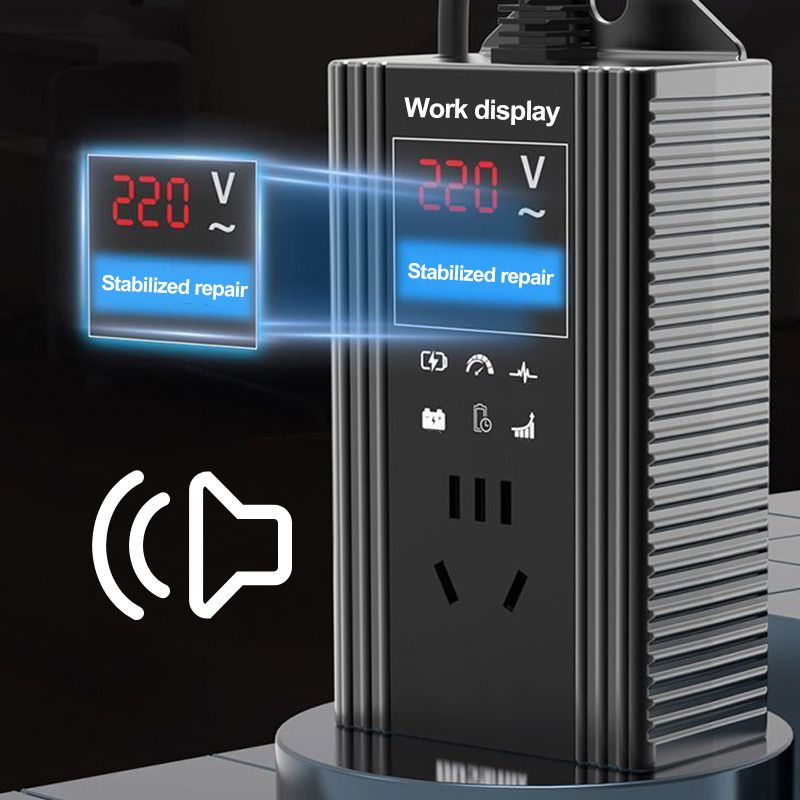 Elektrisk batteripulsreparationsladdare med LCD-display