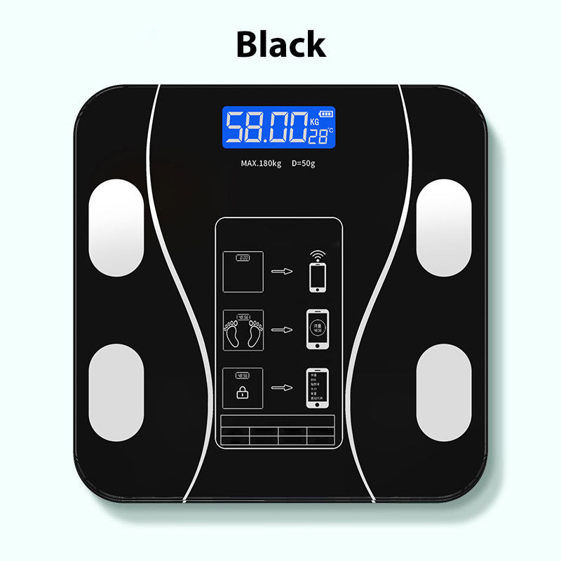 🏅🔥Sista dagens rea 50% RABATT🔥Vikt & Kroppsfett Smart Digital Våg