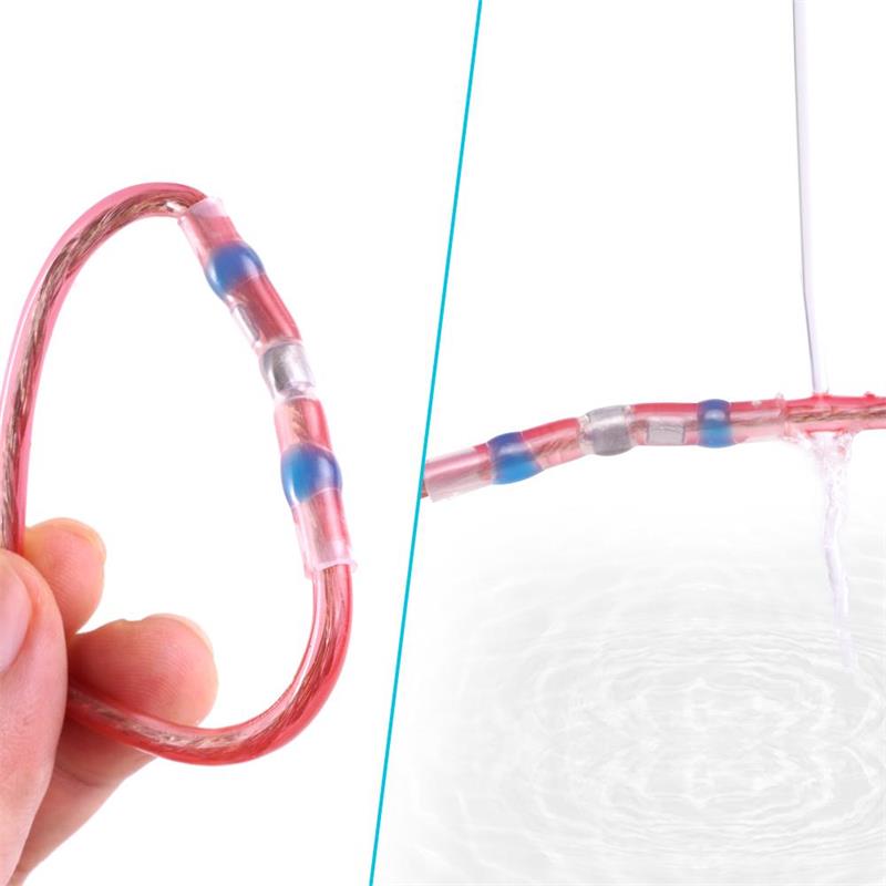 🔌 50% RABATT NU! 💧 Självlödande vattentäta kabelkopplingar – IP67 krympslang med lödring, stark & pålitlig – enkel att installera 🔧
