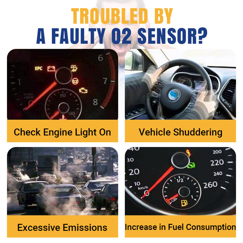 🔥Automotive O2 Sensor förskjutningshylsa och gängchaser 5 st set